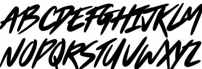 Marathon Track Шрифта строчной