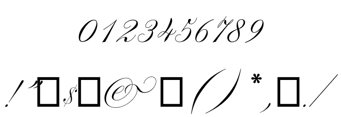 Maratre Font OTHER CHARS