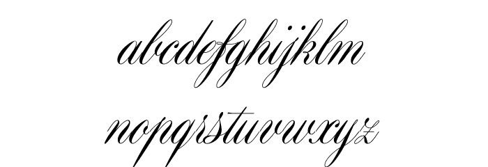 Maratre Font LOWERCASE