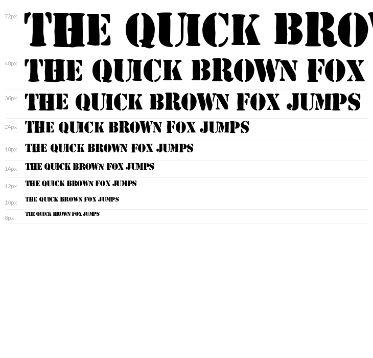 Marbella Army Waterfall