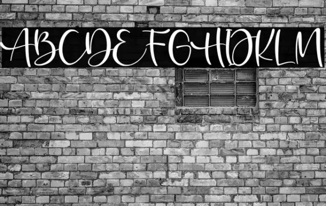 Marbellos Font examples