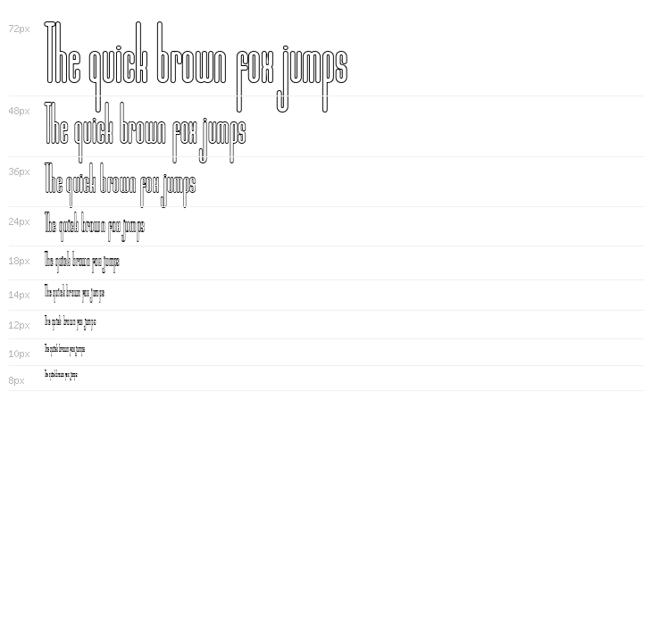 Marbellya Bold Cond Outline Waterfall