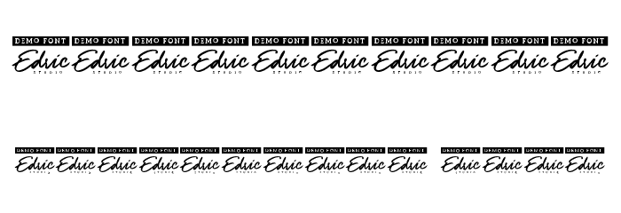 Marble Crimson Demo Font OTHER CHARS