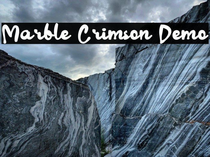 Marble Crimson Demo Example 2
