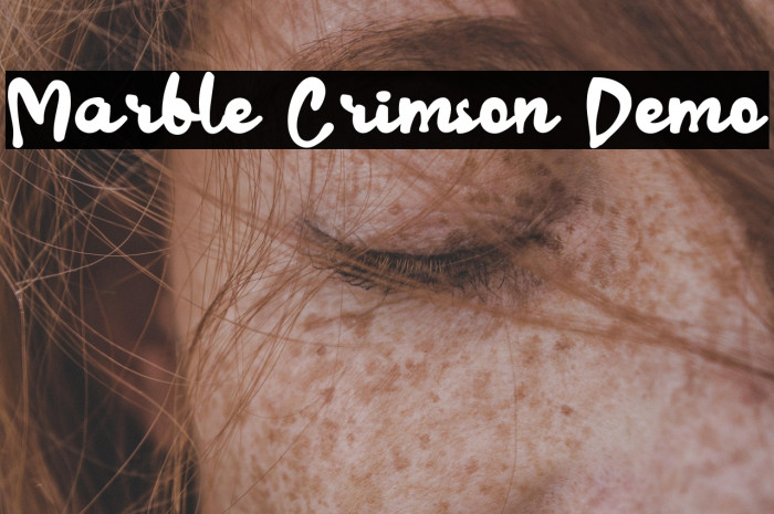 Marble Crimson Demo Example 3