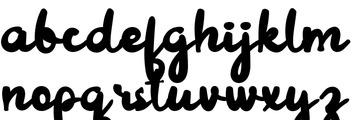 Marble Crimson Demo Font LOWERCASE