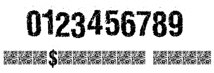 MarbleWasteland Font OTHER CHARS