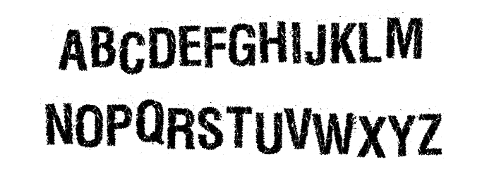 MarbleWasteland Font LOWERCASE