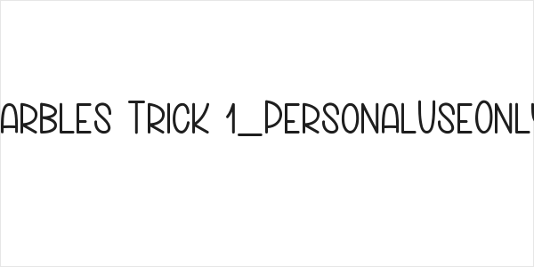 Marbles Trick 1_PersonalUseOnly Logo