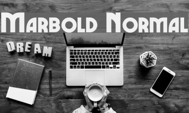 Marbold Normal Caratteri examples