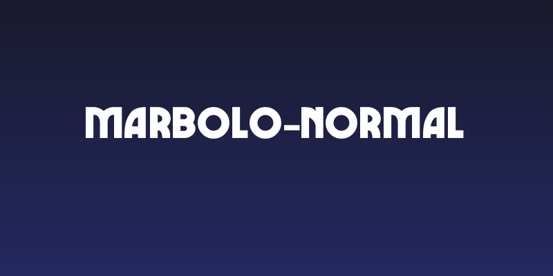 Marbolo-Normal Social Header