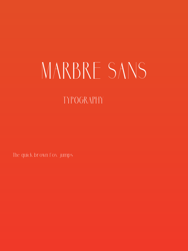 Marbre Sans Poster