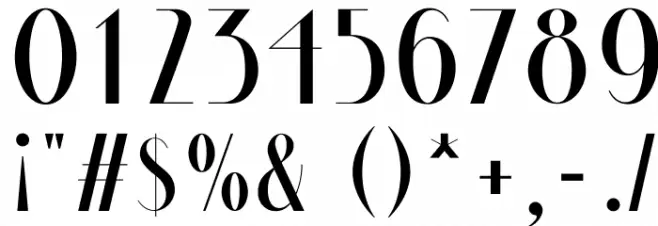 MarbreSans-Bold Font OTHER CHARS