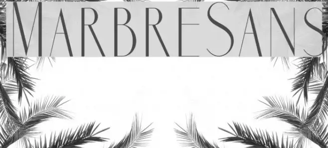 MarbreSans Example 2