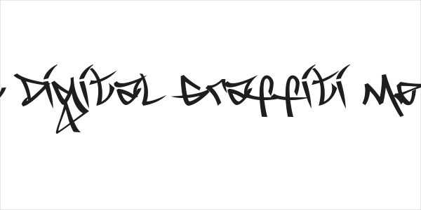 Marc Digital Graffiti Medium Logo