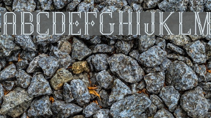 MarcelCaps Font examples