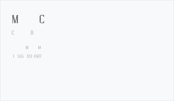 MarcelCaps Business Card