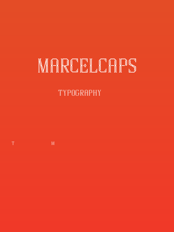 MarcelCaps Poster