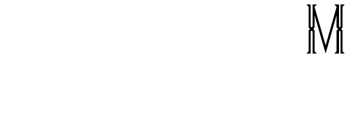 MarcelCaps Font LOWERCASE