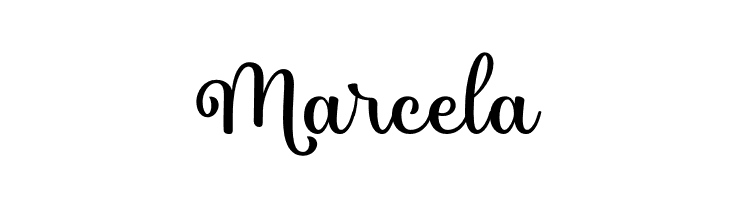 Marcela  Frei Schriftart Herunterladen