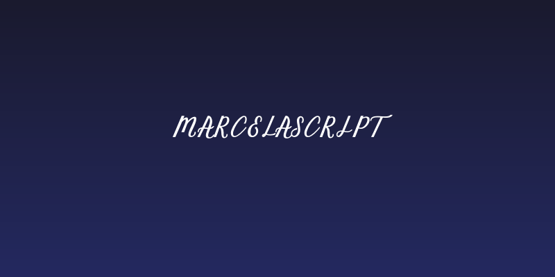 MarcelaScript Social Header