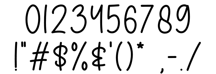 Marceline Font OTHER CHARS