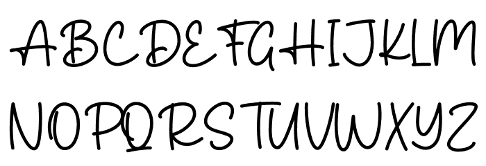 Marceline Font UPPERCASE