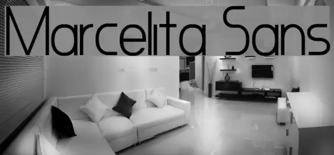 Marcelita Sans Font examples
