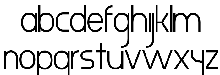 Marcelita Sans Font LOWERCASE