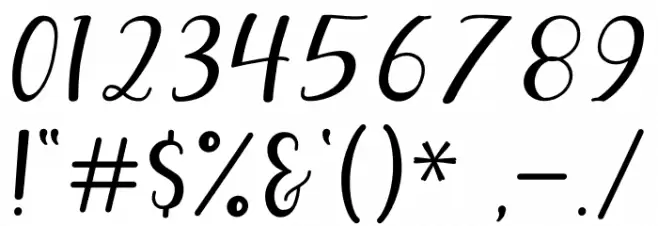 Marcella Font OTHER CHARS