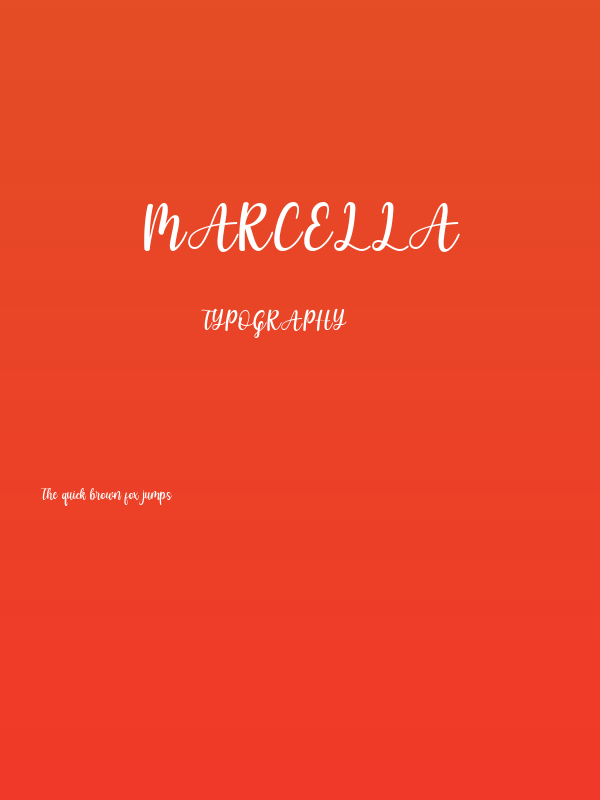 Marcella Poster