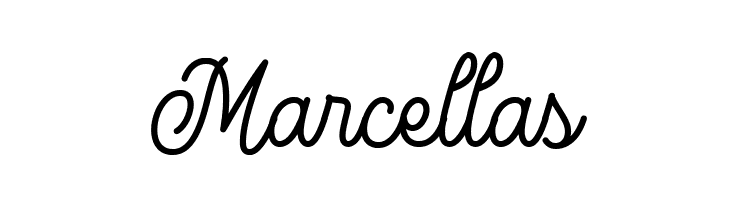 Marcellas  font caratteri gratis