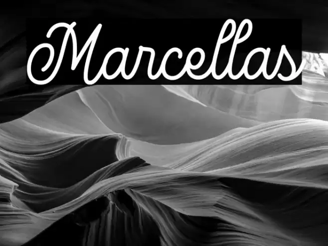 Marcellas Font examples
