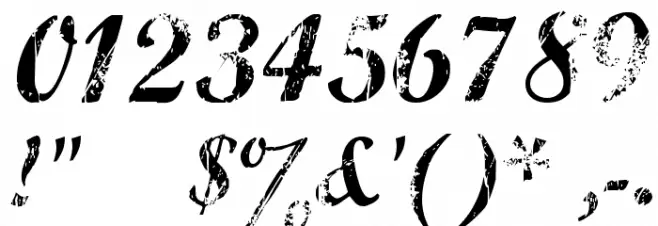 Marcelle Script Font OTHER CHARS