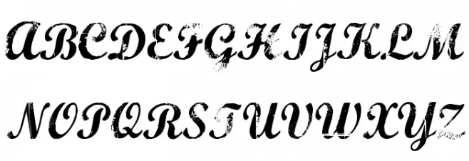 Marcelle Script Fonte MAIÚSCULAS