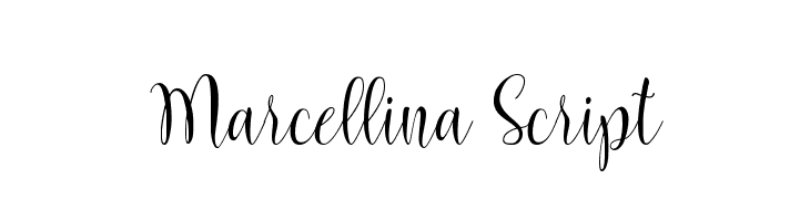 Marcellina Script  免费字体下载