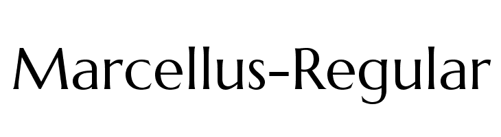 Marcellus-Regular Font