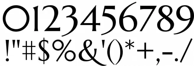 Marcellus SC Font OTHER CHARS