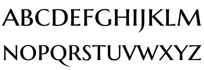 Marcellus SC Font LOWERCASE