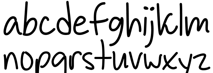March Frost Шрифта строчной
