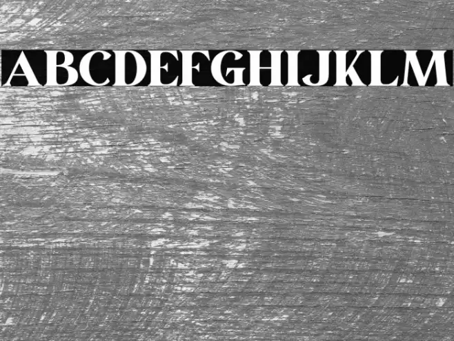 March Personal Use Шрифта examples