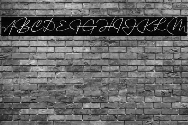 March Shine Schriftart examples