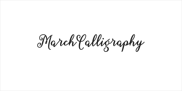 MarchCalligraphy Logo