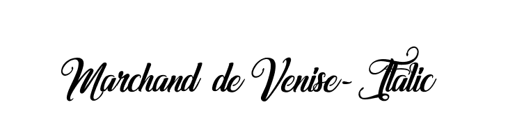 Marchand de Venise-Italic  Descarca Fonturi Gratis