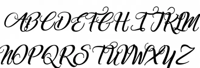 Marchand de Venise-Italic फ़ॉन्ट अपरकेस