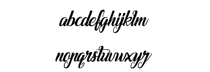 Marchand de Venise-Italic Font LOWERCASE