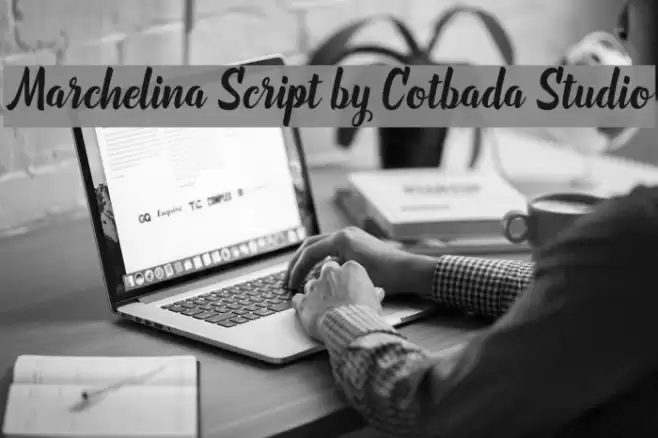 Marchelina Script by Cotbada Studio Font examples