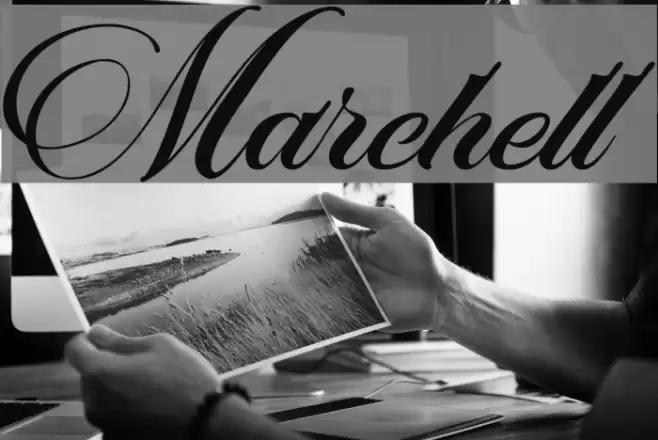 Marchell Font examples