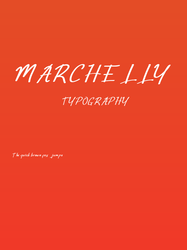 Marchelly Poster