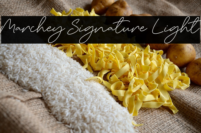 Marchey Signature Light Example 3